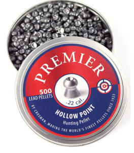 Crosman Pellets Hollow Pt .22cal 14.3grain Tin 5