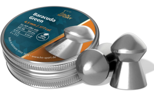 H&N Baracuda Green Lead-Free Domed Pellets