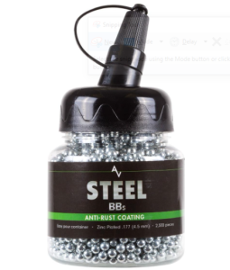 Air Venturi Zinc-Plated Steel BBs