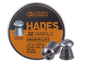 JSB Hades .22 caliber pellets