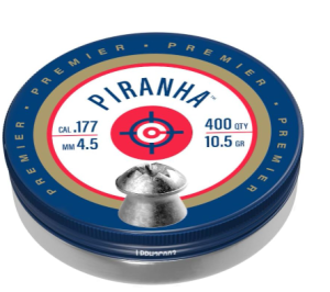 Crosman Premier LPPH77 .177-Caliber Piranha Pellets (400-Count)