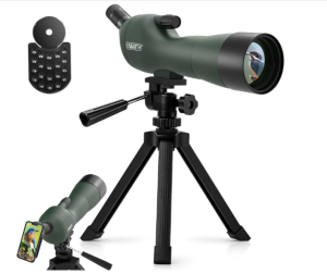 Emarth 20-60x60 45 Angled Spotting Scope for Target Shooting