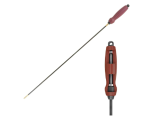 Tipton Deluxe Cleaning Rods .27-.45 Cal, 44" with Multiple Caliber Sizes and Lengths, Carbon Fiber Shaft and Hanging Hole for Cleaning, Maintenance and Gunsmithing
