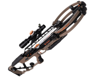 RAVIN LR Crossbow Package for Archery & Hunting – High-Performance Long-Range Hunting Bow w/Helicoil Technology, Silent Cocking System & Adjustable Turret Scope – 450 FPS, Pre-Assembled & Lightweight