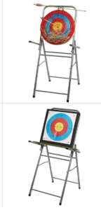 3.TOPARCHERY Archery Target Stand for Bag Targets EVA Foam Targets Adjustable Portable Target Stand for Outdoor Practices Multi-application Archery Backstop