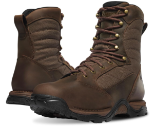 Danner Pronghorn 8” Hunting Boots for Men - Waterproof Gore-Tex and Full-Grain Leather, Cushion Midsole, Torsion Shank, and Vibram Traction Outsole