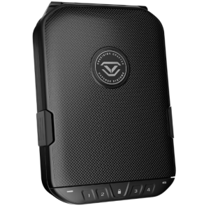 VAULTEK LifePod 20 Full-Size Lockable Weatherproof Case with Built-in Lock, Steel Security Cable, & TSA Handgun Case or Car Safe, Portable Travel Pistol..