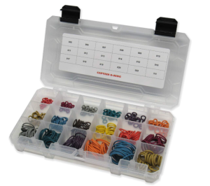 Captain O-Ring Players Kit Large Color Coded Master Paintball Oring Kit - 18 Sizes 360 Orings (Most Common o-Ring Sizes for Paintball Markers and Equipment)