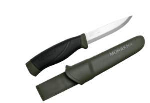 Morakniv Companion Heavy Duty Knife with Sandvik Carbon Steel Blade, 0.125/4.1-Inch