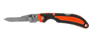  Gerber Gear Vital Pocket Knife, 2.8" Camping and Hunting Plain Edge Folding Knife with Exchange-A-Blade System,as one of the Best Hunting Knife for Duck Hunting