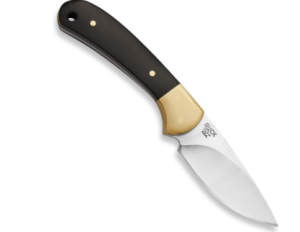 Buck Knives 113 Ranger Skinner Hunting Knife, 3-1/8" Fixed Blade, Ebony Handle, 420HC Stainless Steel Skinner Blade, Sheath Included, Knife Made in the..