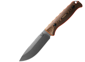 Benchmade - Saddle Mountain 15002 Hunting Knife with Orange G10 Handle (15002-1)