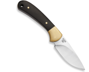 Buck Knives 113 Ranger Skinner Hunting Knife with Sheath, 5.2 oz | 3-1/8" Skinner 420HC Stainless Steel Blade, Classic Ebony Handle, Fixed Outdoor Knife...
