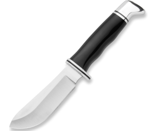 Buck Knives 103 Skinner Fixed Blade Hunting Knife, 4" Stainless Steel Blade with Leather Sheath