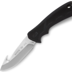 Buck Knives 685 Large BuckLite Max II Hunting Knife, Guthook, 4.7 oz | 4" Guthook 420HC Stainless Steel Blade, Dynaflex Rubber Handle, Sheath Included,...