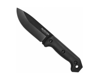  KA-BAR Becker BK2 Campanion Fixed Blade Knife, Carbon Steel 