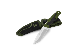 Buck Knives 658 Small Pursuit Hunting Knife, 3-3/4" Fixed Blade, Glass Filled Nylon Handle, 420HC Stainless Steel Drop Point Blade, Sheath Included,.