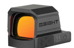  OSIGHT SE DPP Enclosed Red Dot Sight, 2 & 32 MOA Circle, DeltaPoint Pro | Large Field of View, Side-Load Battery, Aspherical Lens, Multi-Reticle System...