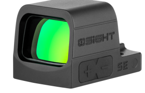 OSIGHT SE Enclosed Red/Green Dot, 2 & 32 MOA Multi-Reticle or 6 MOA Dot | RMSc Footprint, Side-Load Battery, Motion Sensor, Aspherical Lens, Compact...