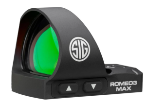  SIG SAUER ROMEO3MAX PRO 1x31mm Reflex Sight | Durable Aluminum IPX-7 Waterproof Fogproof Shooting Pistol Optic, Illuminated Red Dot Reticle, 15 Brightness...